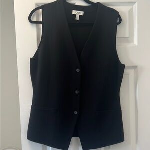 COS Black Vest